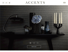 Tablet Screenshot of accentsdecoration.com